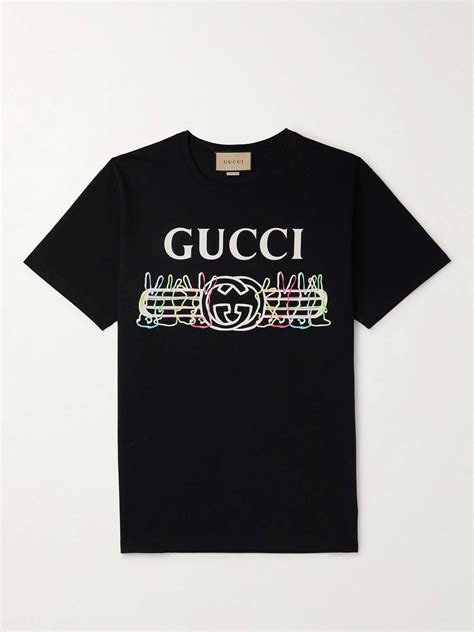 gucci supreme shirt logo|Gucci graphic tees.